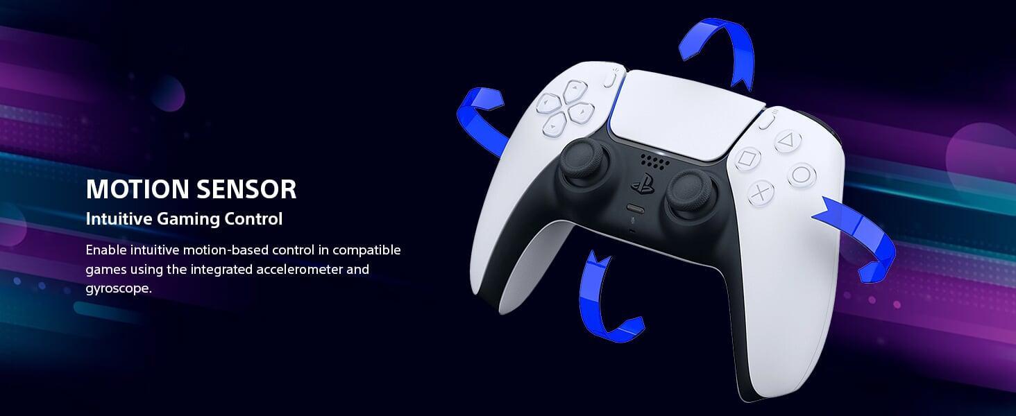 Built-in Motion Sensor